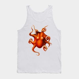 Octopus Release the Kraken Nautical Sea Ocean Animal Tank Top